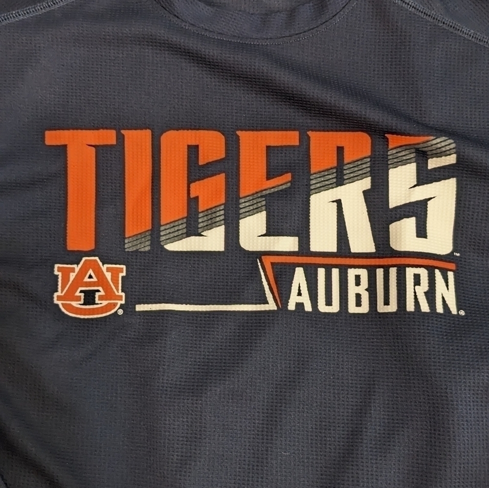 Auburn Tigers waffle knit style shirt size Medium - Picture 5 of 7